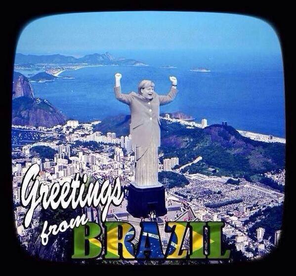 Les sept péchés du match Brésil-Allemagne vus par des camerounais sur Facebook et Twitter Nouvelle statue de Rio